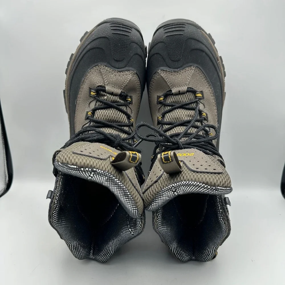 Columbia Bugaboot Plus III Mens 8.5 Brown Waterproof 200g‎ Omni-Heat YM5383-245